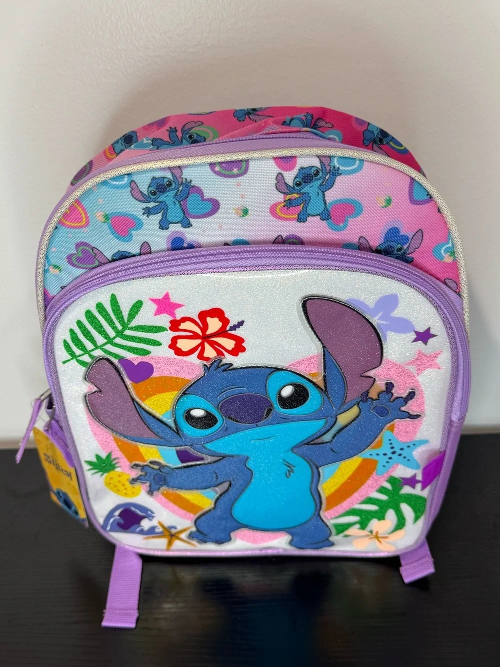 Disney Kids Stitch 14” Backpack - Multicolor NWT